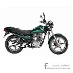 Honda CB250 2000 - Zielony