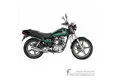 Aufkleber für Honda CB250 2000 - Grün • Honda OEM-Aufkleber