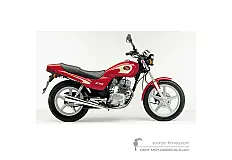 Aufkleber für Honda CB250 2001 - Rot • Honda OEM-Aufkleber