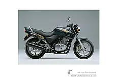 Naklejki do Honda CB500 1997 - Zielony • Honda Naklejki OEM