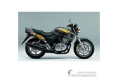 Autocollants pour Honda CB500 1997 - Titane • Honda Autocollants OEM