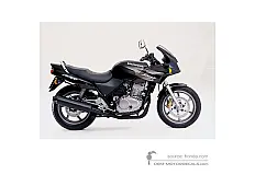Decals for Honda CB500S 1998 - Black • Honda OEM Decals