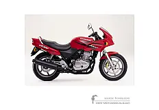 Autocollants pour Honda CB500S 1998 - Rouge • Honda Autocollants OEM