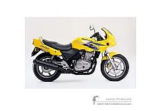 Decals for Honda CB500S 1998 - Yellow • Honda OEM Decals