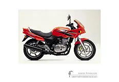 Autocollants pour Honda CB500S 1999 - Orangé • Honda Autocollants OEM