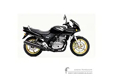 Stickers voor Honda CB500S 2000 - Zwart • Honda OEM Stickers