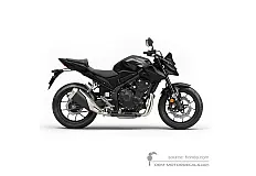 Autocollants pour Honda CB500 HORNET 2024 - Black • Honda Autocollants OEM