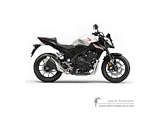 Aufkleber für Honda CB500 HORNET 2024 - Weiss • Honda OEM-Aufkleber