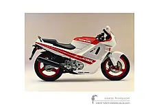 Decals for Honda CBR600F HURRICANE 1988 - White • Honda OEM Decals