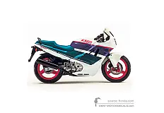 Autocollants pour Honda CBR600F HURRICANE 1990 - Blanc • Honda Autocollants OEM
