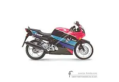 Stickers voor Honda CBR600F HURRICANE 1991 - Zwart • Honda OEM Stickers