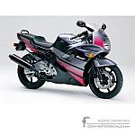 Honda CBR600F HURRICANE 1992 - Negro
