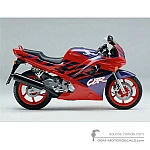 Honda CBR600F HURRICANE 1993 - Rot