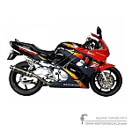 Honda CBR600F HURRICANE 1995 - Negro
