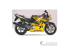 Pegatinas para Honda CBR600F HURRICANE 1997 - Titanio • Honda Pegatinas OEM