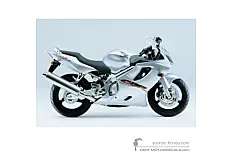 Autocollants pour Honda CBR600F HURRICANE 2001 - Argent • Honda Autocollants OEM