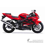 Honda CBR600FS SPORT HURRICANE 2001 - Rojo
