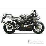 Honda CBR600FS SPORT HURRICANE 2002 - Srebrny