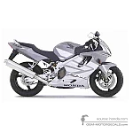 Honda CBR600F HURRICANE 2005 - Plata