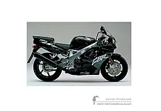 Pegatinas para Honda CBR900RR 1992 - Negro • Honda Pegatinas OEM
