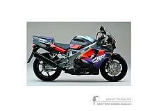 Decals for Honda CBR900RR 1993 - Black • Honda OEM Decals