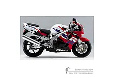 Adesivi per Honda CBR900RR 1997 - Bianco • Honda Adesivi OEM
