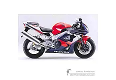 Pegatinas para Honda CBR900RR 2000 - Rojo • Honda Pegatinas OEM