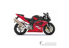 Adesivi per Honda CBR900RR 2003 - Nero Rosso • Honda Adesivi OEM