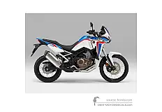Pegatinas para Honda CRF1100 AFRICA TWIN 2021 - Blanco • Honda Pegatinas OEM