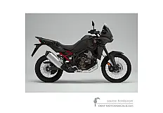 Autocollants pour Honda CRF1100 AFRICA TWIN 2022 - Noir • Honda Autocollants OEM
