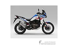Autocollants pour Honda CRF1100L AFRICA TWIN 2024 - Blanc • Honda Autocollants OEM