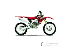 Decals for Honda CRF450R 2004 - Red • Honda OEM Decals