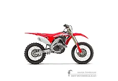 Decals for Honda CRF450R 2019 - Red • Honda OEM Decals