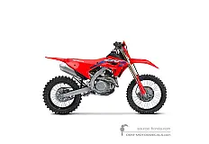 Stickers voor Honda CRF450R 2024 - Rood • Honda OEM Stickers