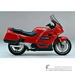 Honda ST1100 PAN EUROPEAN 1992 - Red