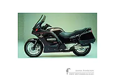 Adesivi per Honda ST1100 ABS PAN EUROPEAN 1992 - Rosso • Honda Adesivi OEM