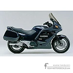 Honda ST1100 ABS PAN EUROPEAN 1994 - Azul