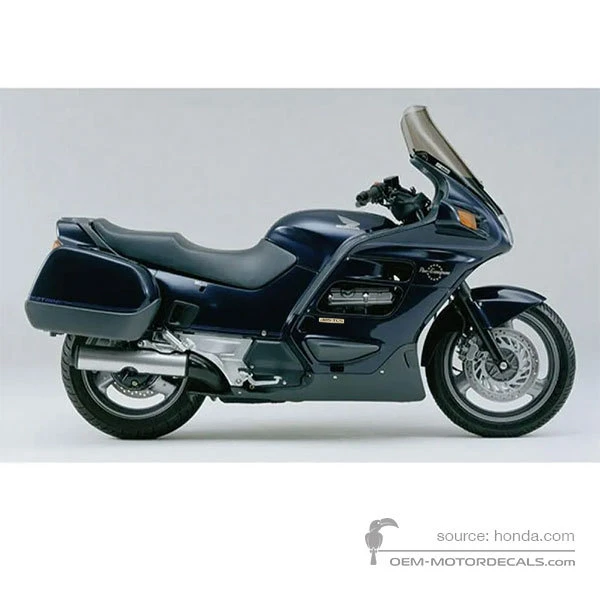 Stickers voor Honda ST1100 ABS PAN EUROPEAN 1995 - Blauw • Honda OEM Stickers