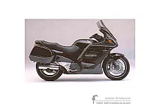 Autocollants pour Honda ST1100 ABS PAN EUROPEAN 1996 - Noir • Honda Autocollants OEM