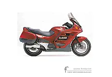 Autocollants pour Honda ST1100 PAN EUROPEAN 1997 - Rouge • Honda Autocollants OEM