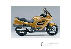 Autocollants pour Honda ST1100 ABS  PAN EUROPEAN 50TH Anniversary 1999 - D'or • Honda Autocollants OEM