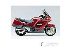 Autocollants pour Honda ST1100 ABS PAN EUROPEAN 1999 - Rouge • Honda Autocollants OEM