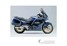 Autocollants pour Honda ST1100 ABS PAN EUROPEAN 1999 - Bleu • Honda Autocollants OEM