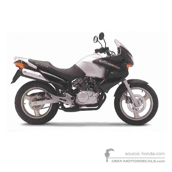 Adesivi per Honda XL125V VARADERO 2005 - Nero • Honda Adesivi OEM