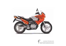 Decals for Honda XL125V VARADERO 2006 - Orange • Honda OEM Decals