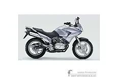 Decals for Honda XL125V VARADERO 2007 - Silver • Honda OEM Decals