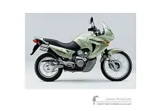 Pegatinas para Honda XL650V TRANSALP 2000 - Verde • Honda Pegatinas OEM