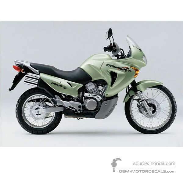 Adesivi per Honda XL650V TRANSALP 2000 - Verde • Honda Adesivi OEM