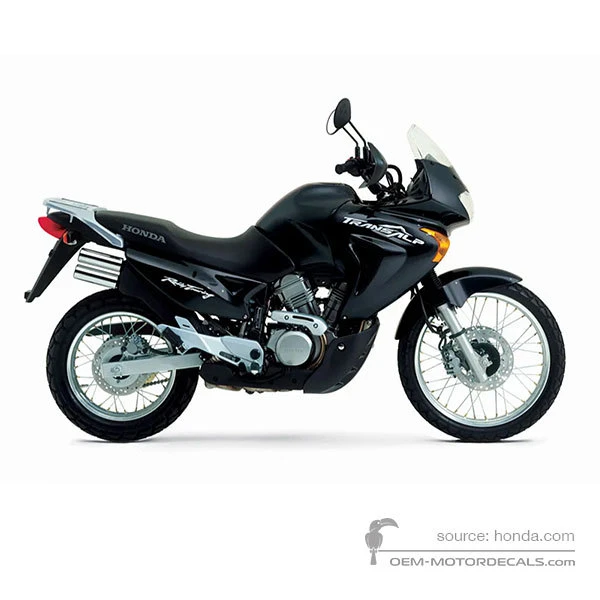 Autocollants pour Honda XL650V TRANSALP 2003 - Noir • Honda Autocollants OEM