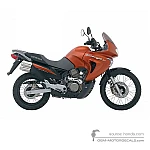 Honda XL650V TRANSALP 2005 - Naranja